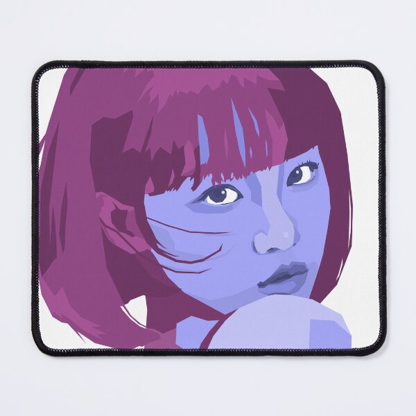 Item preview, Chaewon Lesserafim  in a stunning digital WPAP art vector portrait designed and sold by Aome22.