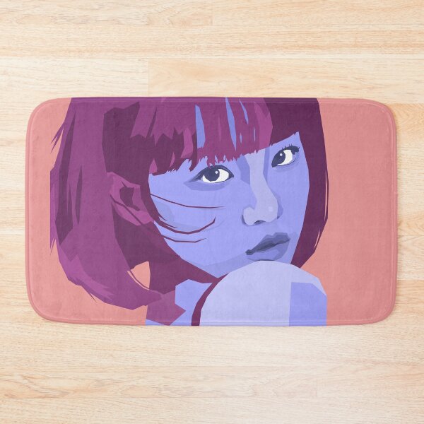 Item preview, Chaewon Lesserafim  in a stunning digital WPAP art vector portrait designed and sold by Aome22.