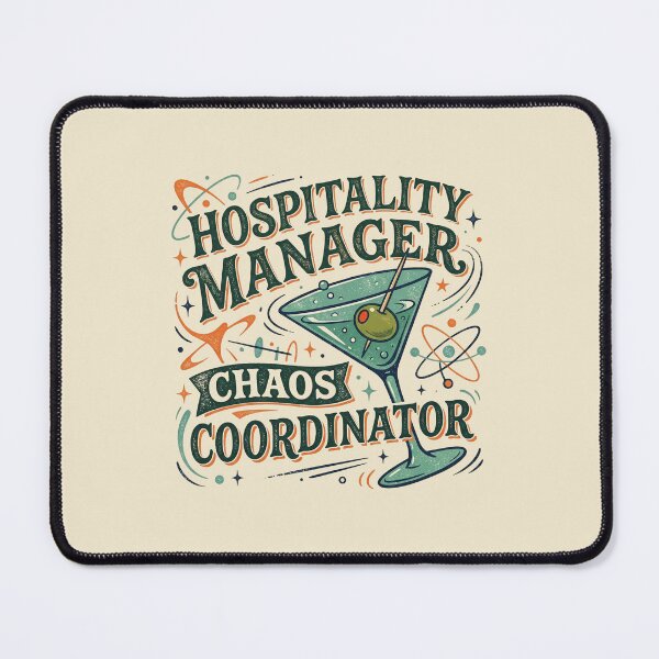 Item preview, Funny Hospitality Manager Chaos Coordinator Vibe designed and sold by DuckOddity.