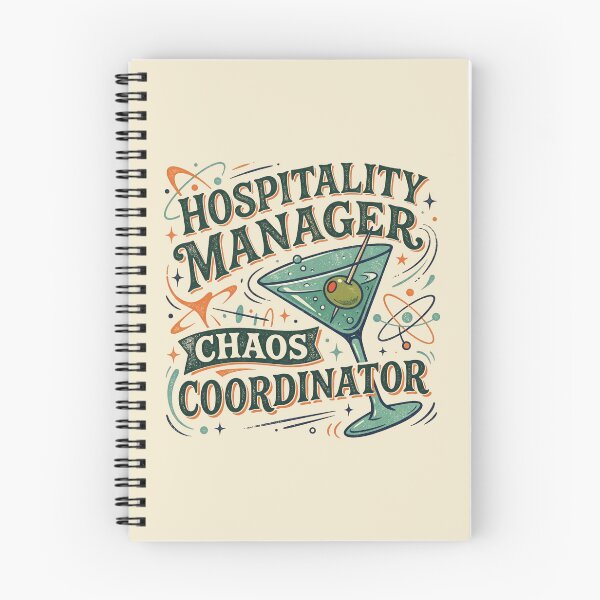 Item preview, Funny Hospitality Manager Chaos Coordinator Vibe designed and sold by DuckOddity.