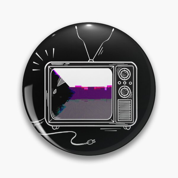 Item preview, Pride Flag Retro TV - Demisexual designed and sold by heysoleilart.