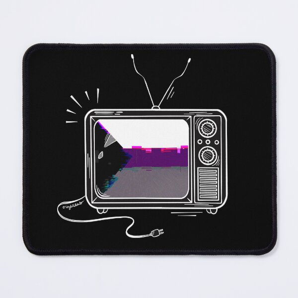 Item preview, Pride Flag Retro TV - Demisexual designed and sold by heysoleilart.