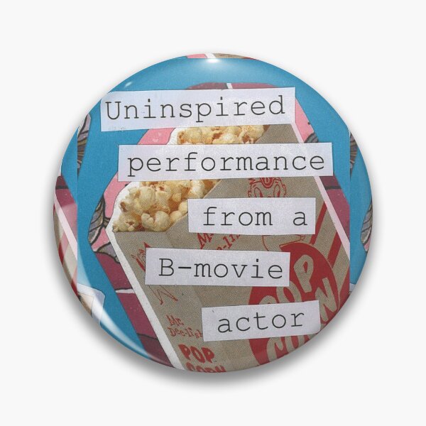 Item preview, 'Uninspired Performance From a B-Movie Actor' I (Don't) Have Trauma - Bears in Trees zine page designed and sold by zinesbyscout.