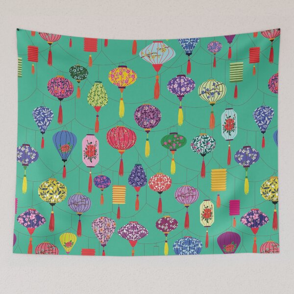 Item preview, Vietnamese lanterns designed and sold by Jennifer Ladd.