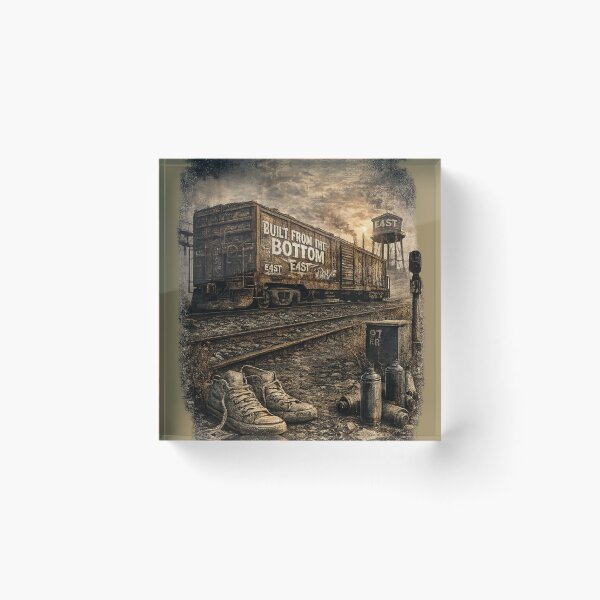 Item preview, Built From The Bottom – Freightyard No. 4 designed and sold by E4ST-INDUSTRIES.