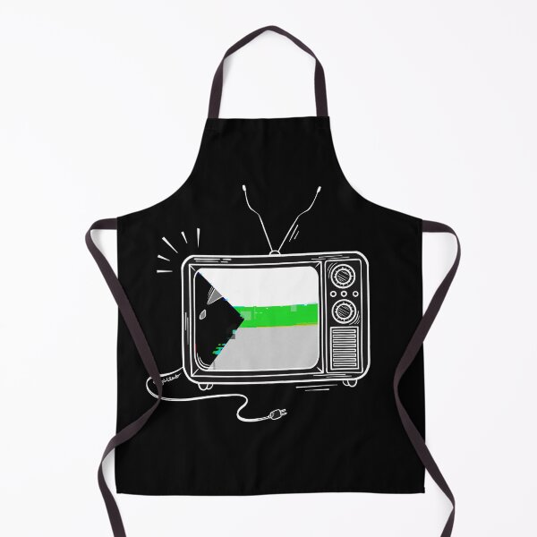 Item preview, Pride Flag Retro TV - Demiromanic designed and sold by heysoleilart.