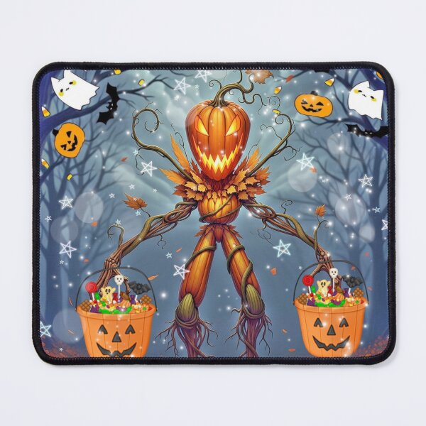 Item preview, halloween pumpkin in the woods designed and sold by Ecosetereos.