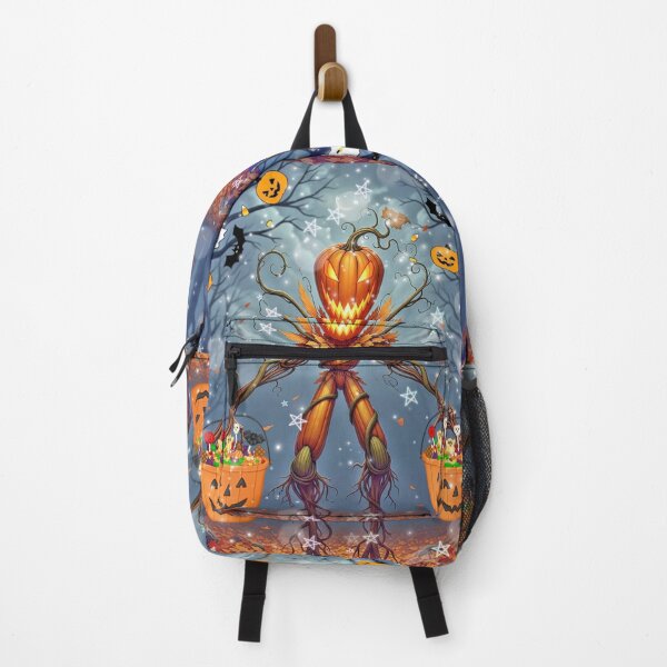 Item preview, halloween pumpkin in the woods designed and sold by Ecosetereos.