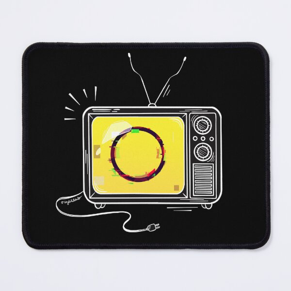 Item preview, Pride Flag Retro TV - Intersex designed and sold by heysoleilart.