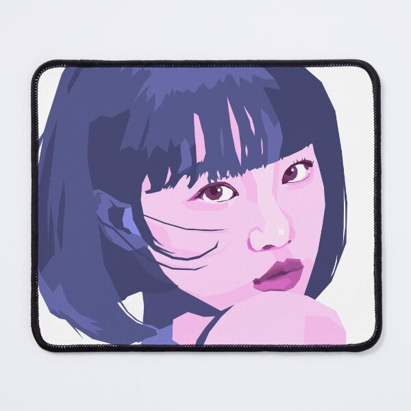 Item preview, Chaewon Lesserafim  in a stunning digital WPAP art vector portrait designed and sold by Aome22.