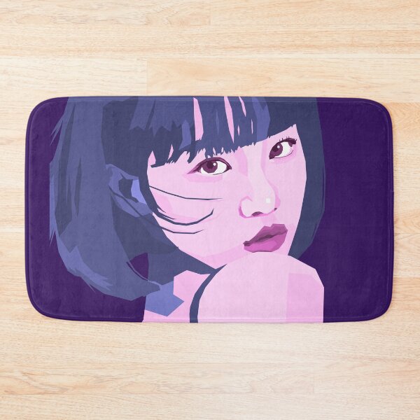 Item preview, Chaewon Lesserafim  in a stunning digital WPAP art vector portrait designed and sold by Aome22.