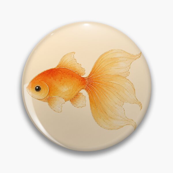 Item preview, Korean Watercolor Goldfish — Tanghwa Style Art Print designed and sold by lita-lilith.