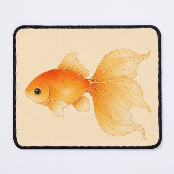 Item preview, Korean Watercolor Goldfish — Tanghwa Style Art Print designed and sold by lita-lilith.