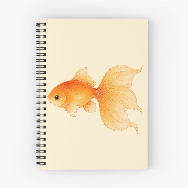 Item preview, Korean Watercolor Goldfish — Tanghwa Style Art Print designed and sold by lita-lilith.