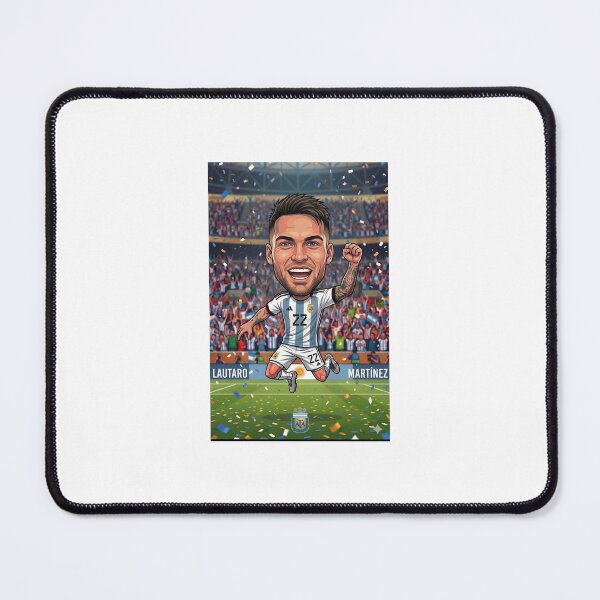 Item preview, Lautaro Martinez, player for the Argentine national team designed and sold by imagbusiness.