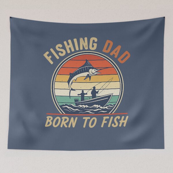 Item preview, Fishing Dad – Born to Fish   designed and sold by LuloCreative.