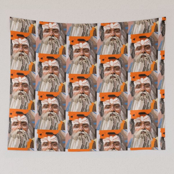Item preview, Hindu Holy Man designed and sold by Fayes4Art.