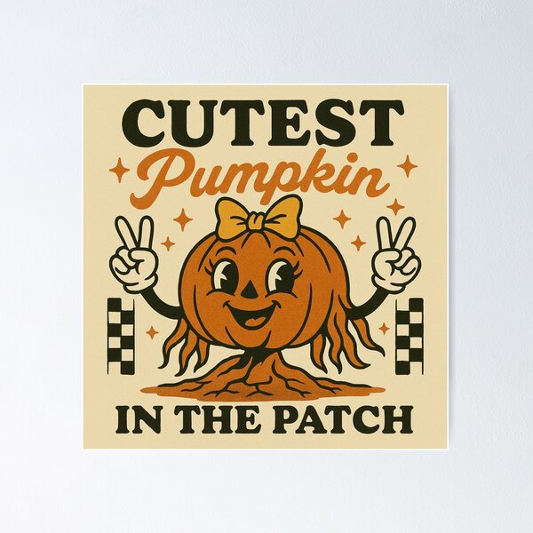 Item preview, Cutest Pumpkin in the Patch designed and sold by Monkeysalad.