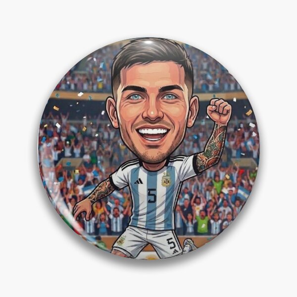 Item preview, Leandro Paredes, player for the Argentine national football team 2022 designed and sold by imagbusiness.