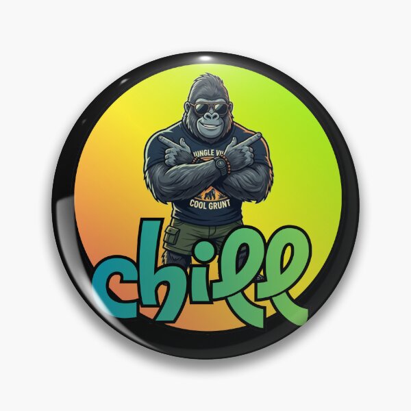 Item preview, Funny Chill Gorilla  designed and sold by jalanc.
