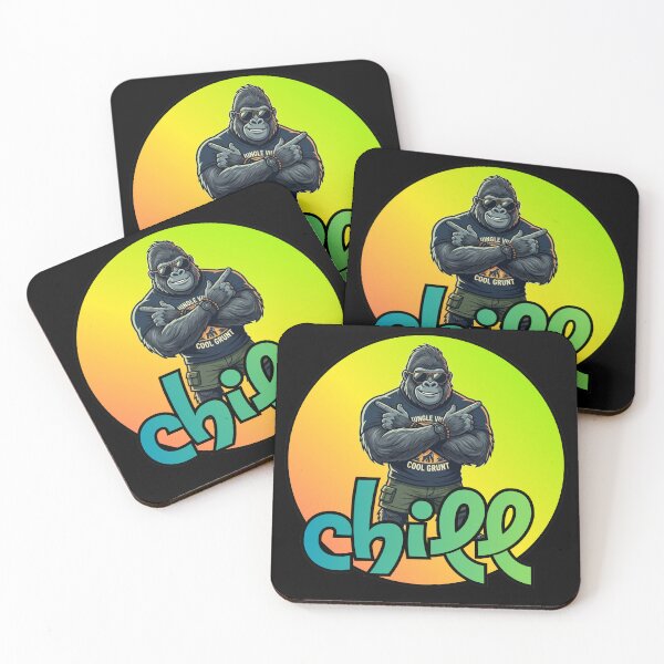 Item preview, Funny Chill Gorilla  designed and sold by jalanc.