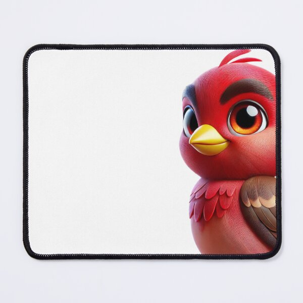 Item preview, Adorable Red Finch 2 designed and sold by Sillytoe.
