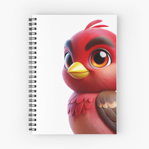 Item preview, Adorable Red Finch 2 designed and sold by Sillytoe.