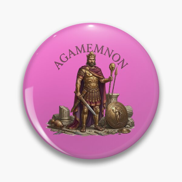Item preview, King Agamemnon of Mycenae Greek Mythology designed and sold by Utopian-Magic.