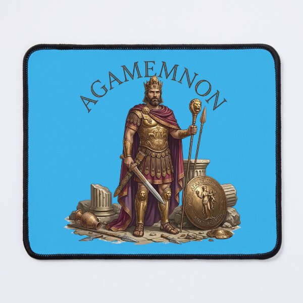 Item preview, King Agamemnon of Mycenae Greek Mythology designed and sold by Utopian-Magic.