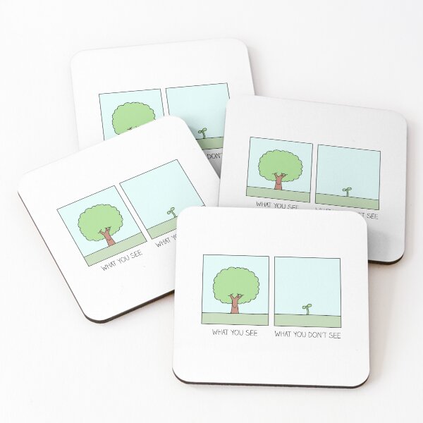 Item preview, What you see vs what you don't see designed and sold by Milkyprint.