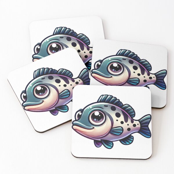 Item preview, Adorable Rock Bass Fish 1 designed and sold by Sillytoe.