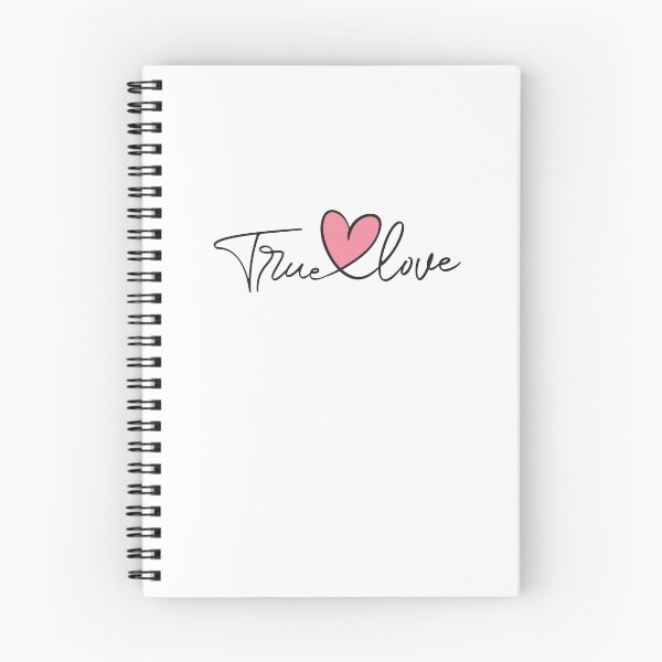 Item preview, True Love Heart Minimalist Typography designed and sold by The secret storage room.