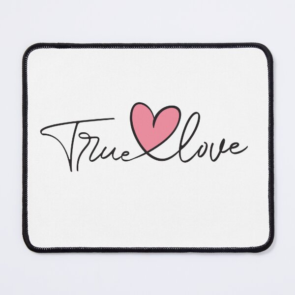 Item preview, True Love Heart Minimalist Typography designed and sold by The secret storage room.