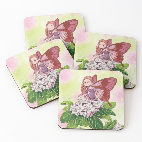 Item preview, February 10th birthday flower Winter Daphne Fairy designed and sold by birthflower.