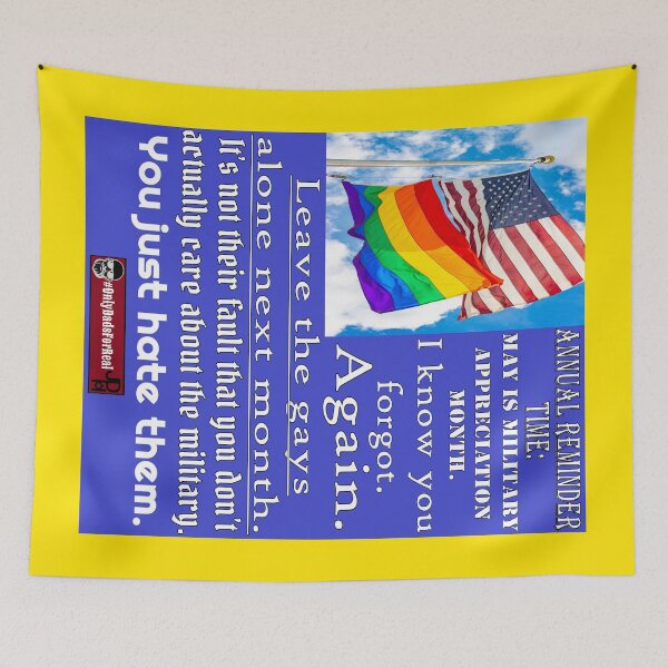 Item preview, Leave The Gays Alone designed and sold by OnlyDadsForReal.