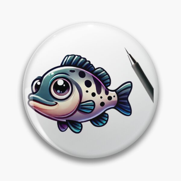 Item preview, Adorable Rock Bass Fish 2 designed and sold by Sillytoe.