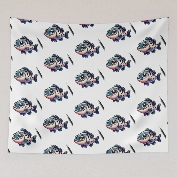 Item preview, Adorable Rock Bass Fish 2 designed and sold by Sillytoe.