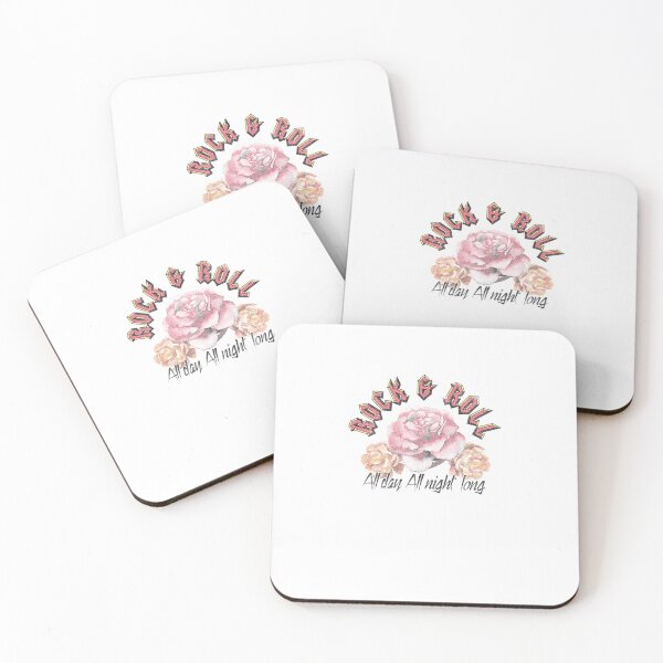 Item preview, Vintage Rock N Roll Roses Floral Graphic designed and sold by The secret storage room.