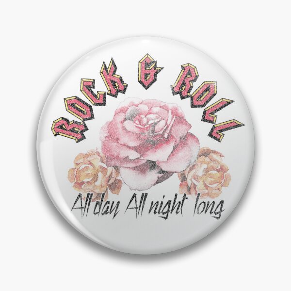 Item preview, Vintage Rock N Roll Roses Floral Graphic designed and sold by The secret storage room.