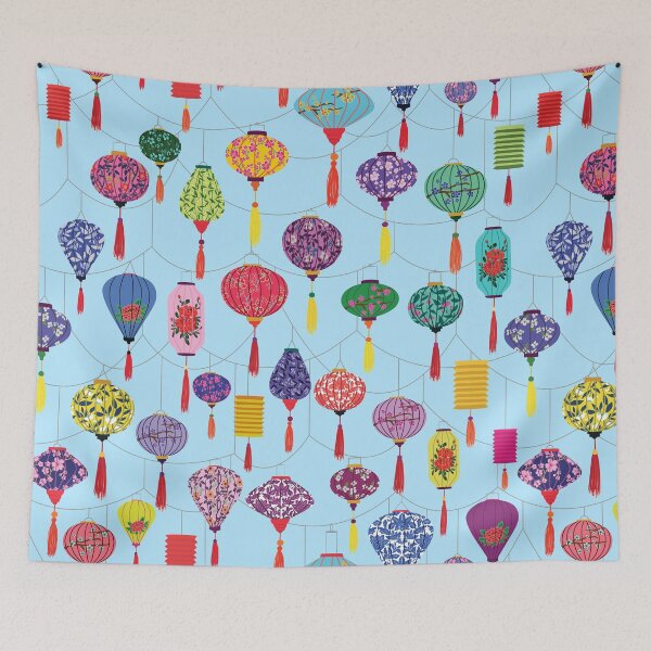 Item preview, Vietnamese lanterns designed and sold by Jennifer Ladd.