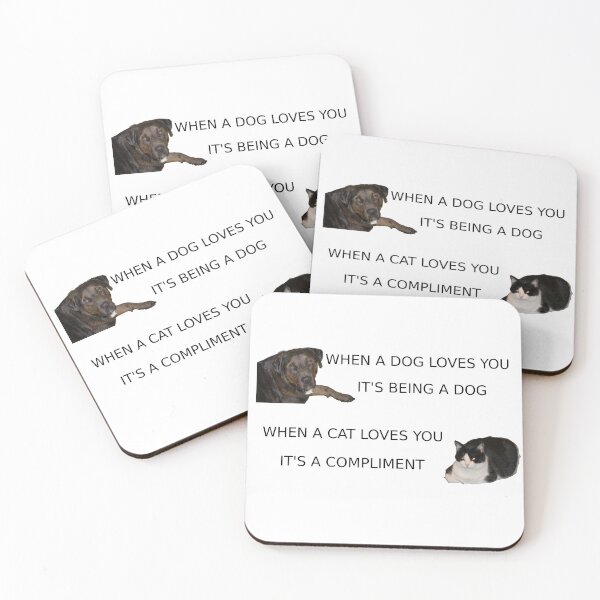 Item preview, Love from dogs and cats designed and sold by sparkysrandom.