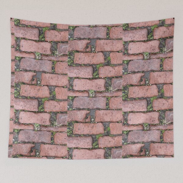 Item preview, Plants on Red Brick designed and sold by SteeleChampagne.