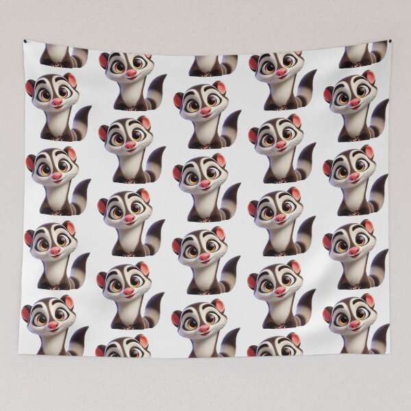 Item preview, Adorable Sable Ferret designed and sold by Sillytoe.