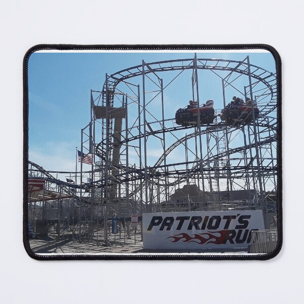 Item preview, Patriot's Run Zyclon Galaxi Roller Coaster designed and sold by Seiko's Nature + Architecture Photography:.