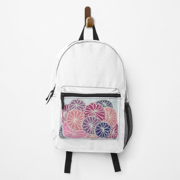 Item preview, Berry Blossom Circles | Pink & Purple Floral Abstract Pattern designed and sold by M1234s.