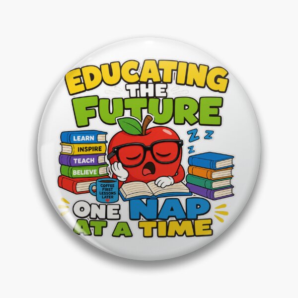Item preview, Educating The Future One Step At A Time Teacher designed and sold by PlushFutura.
