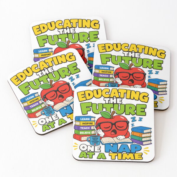 Item preview, Educating The Future One Step At A Time Teacher designed and sold by PlushFutura.