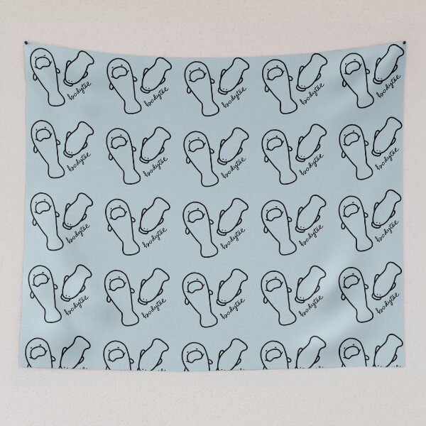 Item preview, Bodytee Swimming Body Positive Manatees designed and sold by Eunyoung Design-Inkouragements.