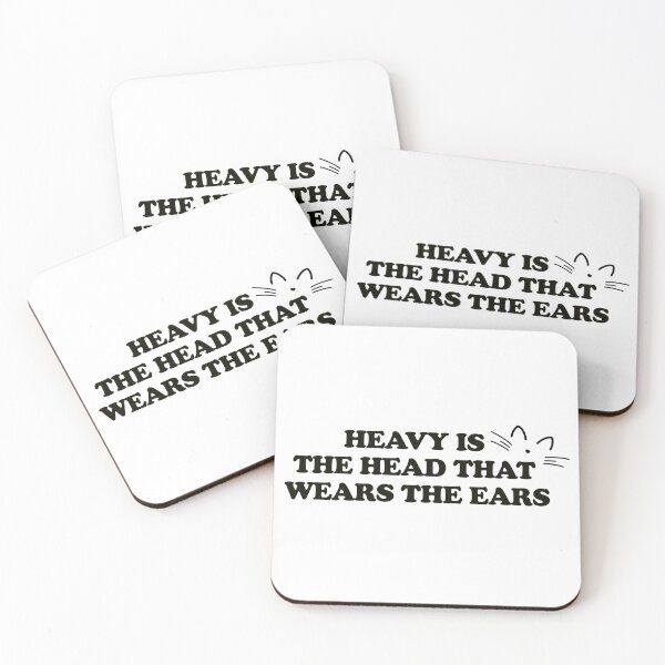 Item preview, Heavy is the Head that Wears the Ears designed and sold by StarlitBluesies.