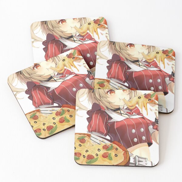 Item preview, Burnice Eating Pizza Zenless Zone Zero designed and sold by KomiArts.